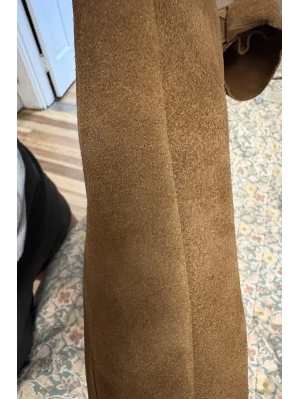 Haute Hippie Brown Suede Shoulder Bag - Picture 6 of 9